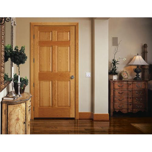 Pine Wood Interior Wooden Door