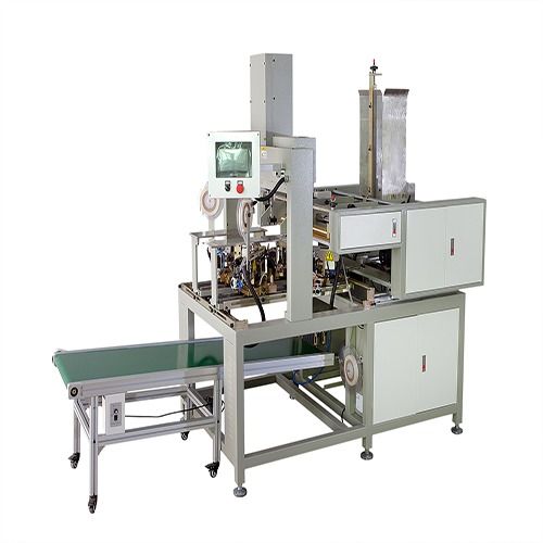 Silver Automatic Box Pasting Machine