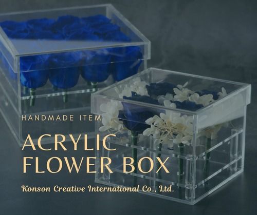 Household Accessories - Acrylic Flower Box