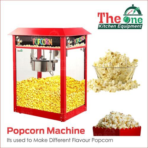 Manually Operated Popcorn Machine Capacity: 253-300 Kg/Hr