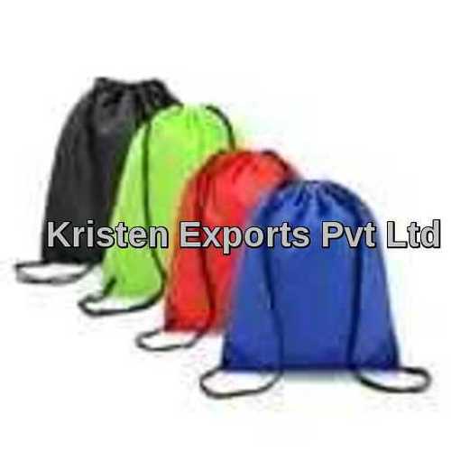 Premium Non Woven Drawstring Bags - Customized Multicolor Fabric Design | High Tear Resistance, Durable Finish, Smooth Texture