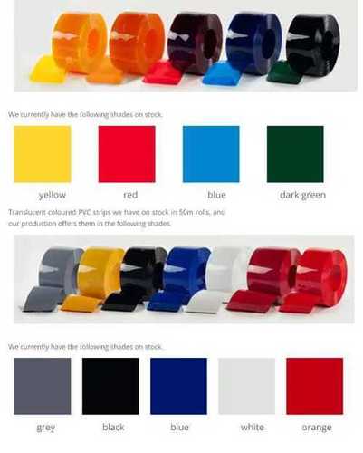 Various Colors Available Pvc Curtain