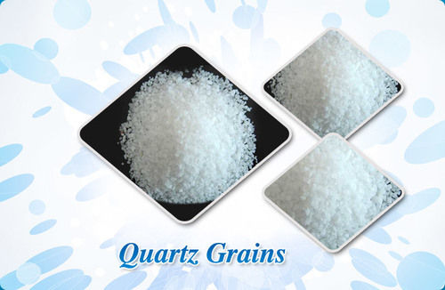 Quartz Grains White Powder Application: Lab