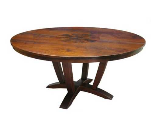 Solid Wooden Round Table