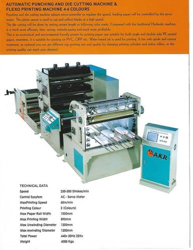 Automatic Paper Cup Punching Machine