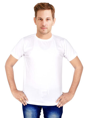 White Regular Fit Sport T-Shirt