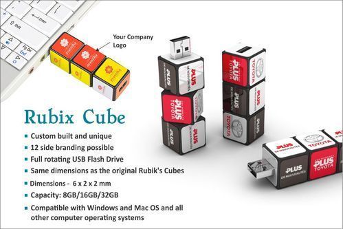 Rubiks Cube Pen Drive