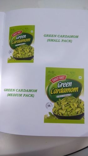 Small And Medium Pack Green Cardamom (Hari Elaichi) Grade: A-Grade