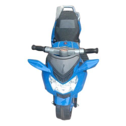 Plastic Blue Color Battery Operates Bikes