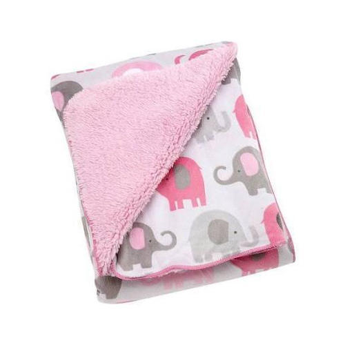 Pink Color Fleece Baby Soft Blanket