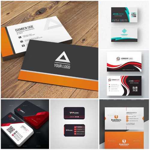 Modern Printed Business Card