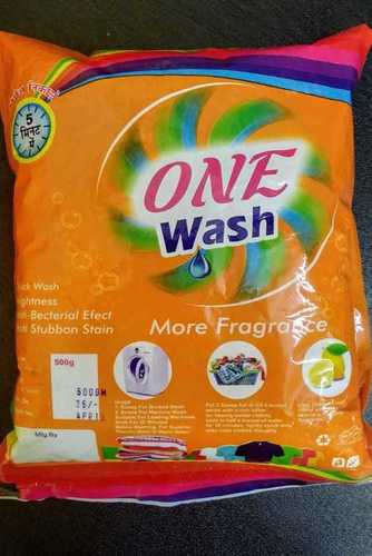 One Wash Detergent Powder Apparel