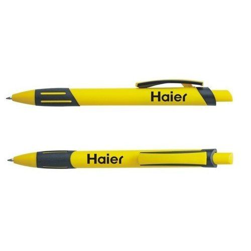 Yellow Plastic Promotional Advertising Pens