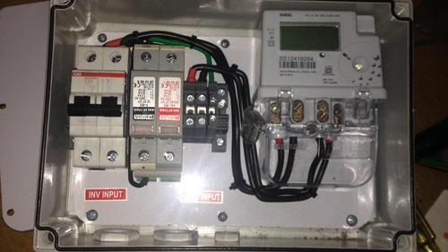 Array Junction Box With Energy Meter