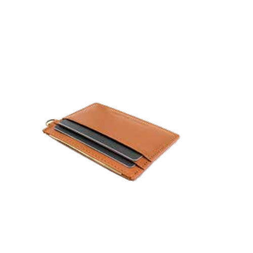 Brown Color Leather Credit Card Holder