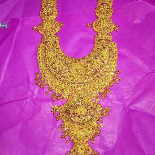 Designer Long Golden Necklace Gender: Women'S