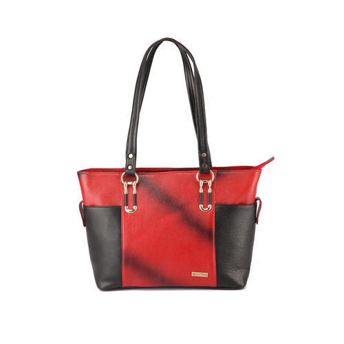Ladies Multicolour Leather Handbag
