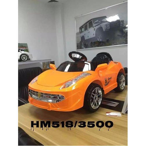 Orange Colors Kids Battery Car