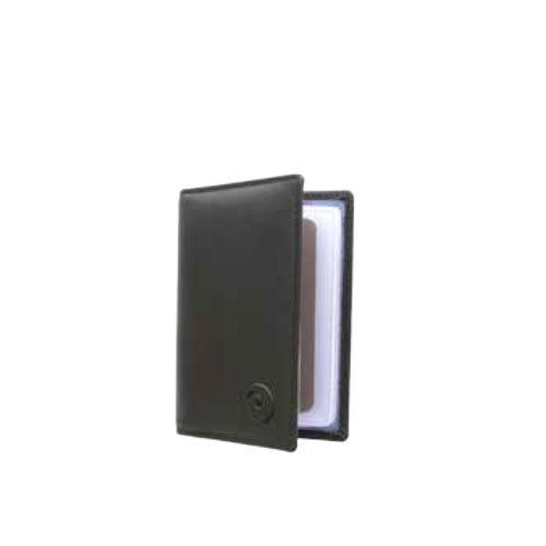 Black Spacious Magnetic Card Holder