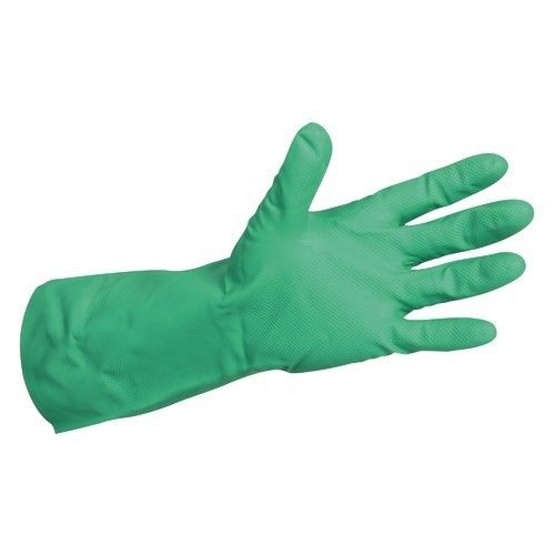 Green Color Nitrile Gloves