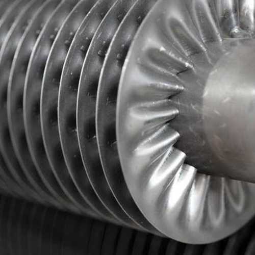 Silver Industrial Aluminium Finned Tubes