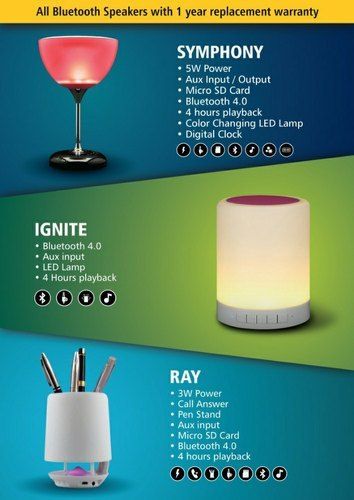 Led Touch Wireless Bluetooth Speaker