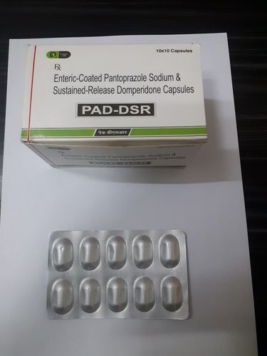 Enteric-Coated Pantoprazole Sodium and Sustained-Release Domperidone Capsules