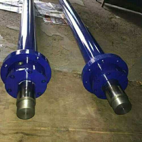 Heavy Duty Hydraulic Cylinders - Painted Steel, Great Linear Force for Large-Scale Applications