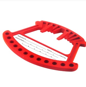 Portable Safety Padlock Rack