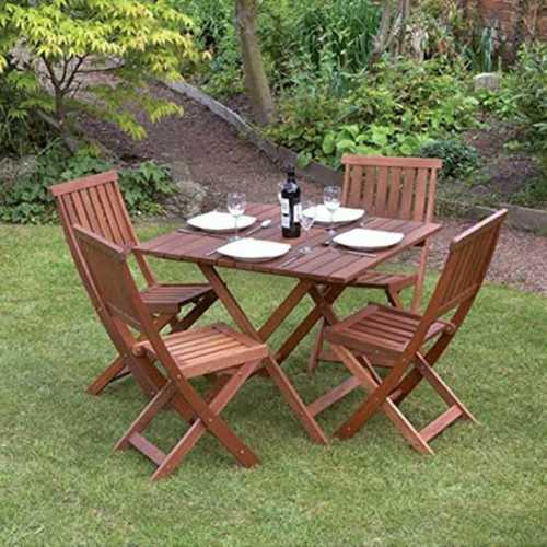 Garden Table With Chair