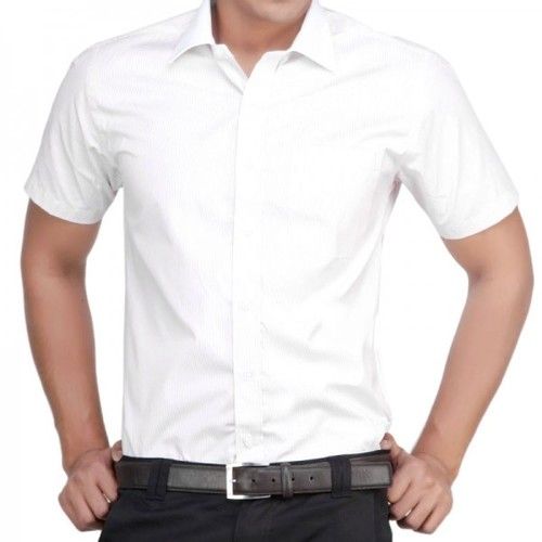 white half sleeve formal shirt