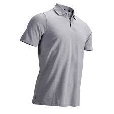 Grey Mens Pure Cotton T Shirts