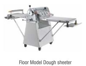 Semi Automatic Floor Model Dough Sheeter