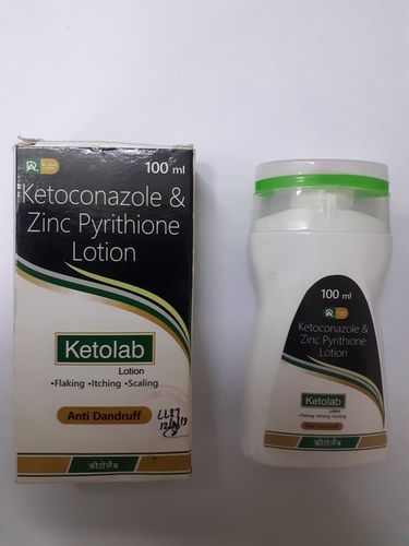 Ketoconazole and Zinc Pyrithione Lotion