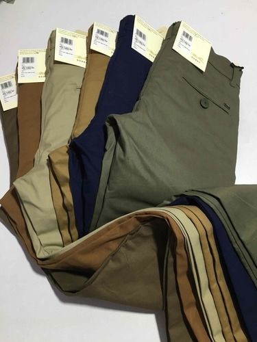 Various Colors Available Neatly Stitched Chinos Pant