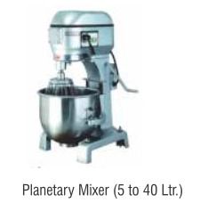 Planetary Mixer (5 to 40 Ltr.)