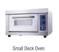 Small Deck Oven Power Source: Electric