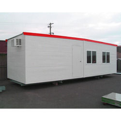 White Colored Industrial Portable Cabins