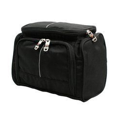 Black Leather Toiletry Bags