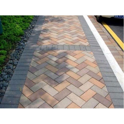 Yellows / Golds Outdoor Cement Block Tiles