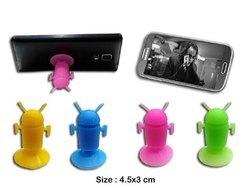 Promotional Printed Mobile Stand - Plastic Material, Multi-color Design | Ideal for Promotions, Eye-catching Multicolor Display