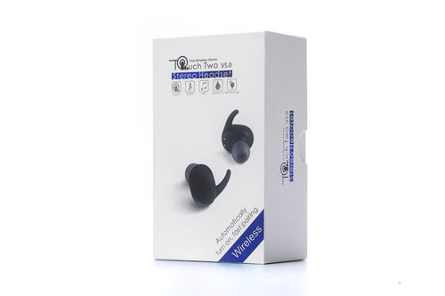 Plastic In-Ear Waterproof Wireless Headset For Smartphone