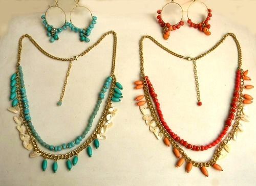 Ladies Imitation Necklace Set