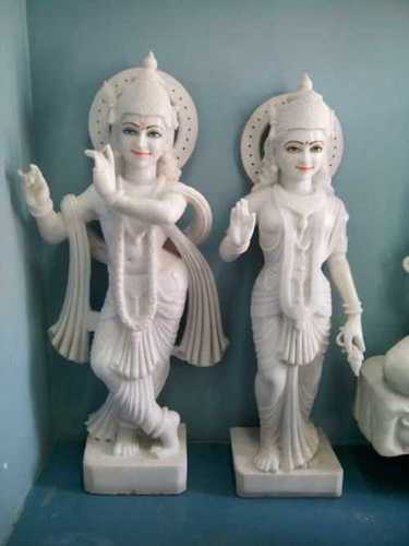 Durable Radha Krishna Marble Statue