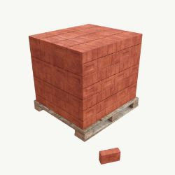 Red Clay Building Bricks Compressive Strength: Mean 31.2 Newtons Per Millimetre Squared (N/Mm2)