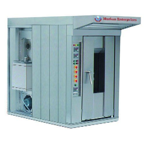 Silver Three Phase Rotary Rack Oven