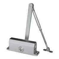 Silver Color Aluminium Door Closer