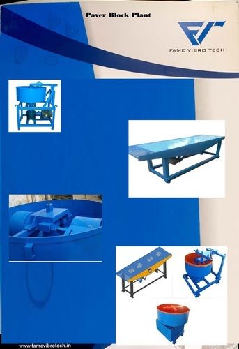 Concrete Vibrating Table With Color Mixer