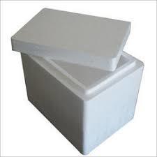 White Color Thermocol Box