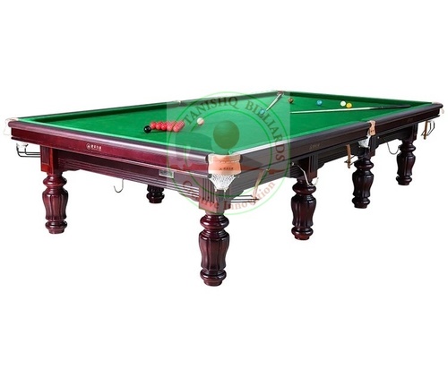 12 X 6 Ft Ash Wood Billiards Table - Cue Joint: Steel